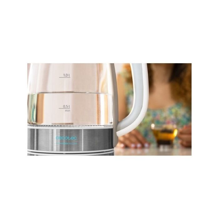 Cecotec Bouilloire lectrique ThermoSense 350 Clear. 1.7 L Verre