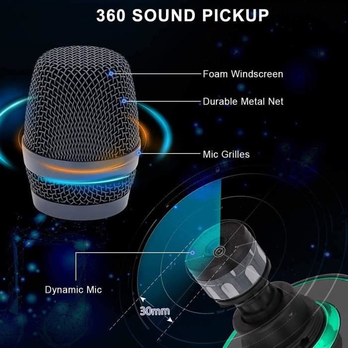 Xvilmaun Microphone pour, Accessoire karaoké Echo Kids - Dessin animé | drôle de Microphone d'écho de karaoké Physique,Fournitures éducatives de développement précoce de Fabricant de Bruit, Jouet Xvilmaun Microphone pour, Accessoire karaoké Echo Kids - Dessin animé | drôle de Microphone d'écho de karaoké Physique,Fournitures éducatives de développement précoce de Fabricant de Bruit, Jouet