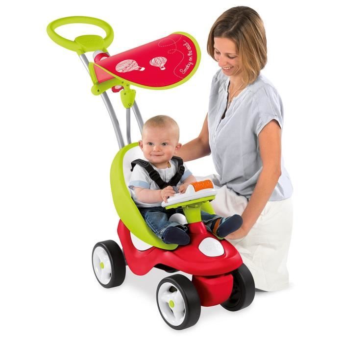 SMOBY Porteur Evolutif 2 en 1 Bubble Go Rouge Cdiscount Jeux