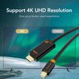 AIOOOO50592-CABLE CONNECTIQUE TV-adaptateur Thunderbolt Mini DisplayPort Dp vers HDMI. câble Compatible pour Macbook Pro Air. proj-3