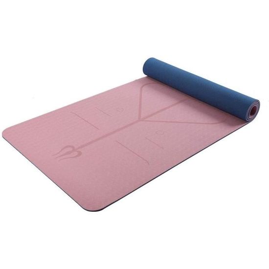 Ryoizen Tapis de Yoga Gym et Fitness 60x25x1.5cm Tapis Gym Tapis de Sport Tapis Yoga Parfait pour Sport au Sol Tapis Yoga Antid/érapant et Anti-Transpiration