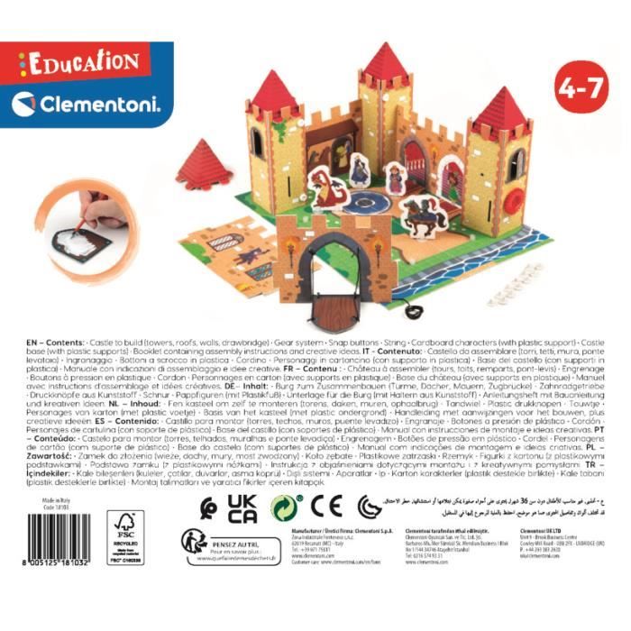 Château Roule-Boule - Premières activités Clementoni : Comparateur
