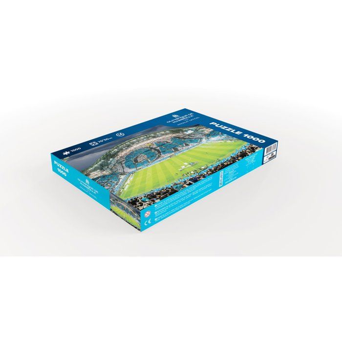 Cube Rubik édition Club Football Collection Cube Rubik's 3x3 Officiel Olympique De Marseille - Casse-Tête Collector OM