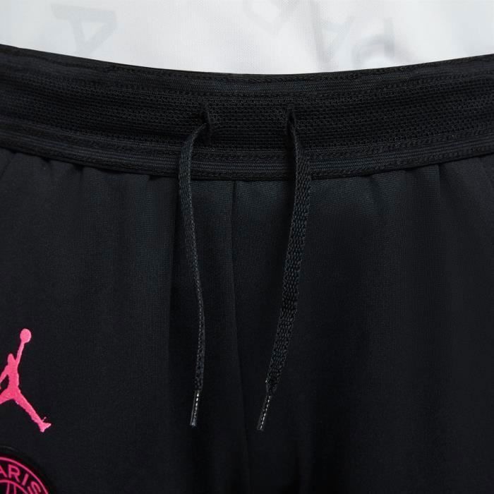 Pantalon enfant PSG Dynamic Fit Strike 2020 21 noir hyper rose