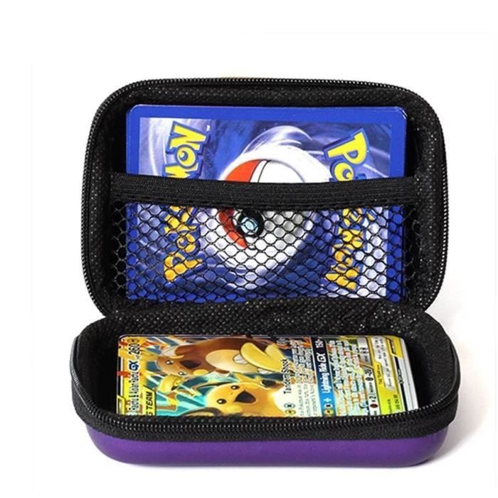 Pochette de rangement pour cartes Pokémon - TAPERSO - bleu