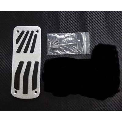 Repose-Pieds Pédalier Argent Pour Peugeot 206 Et 206 CC | Aluminium Antidérapant