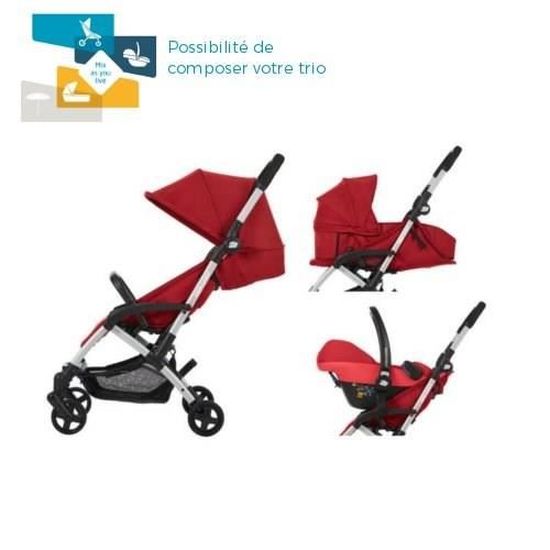 Bebe Confort Poussette Mya Compacte Et Citadine Habillage Pluie Inclus Vivid Red Poussettes Et Landaus Poussettes Combinees