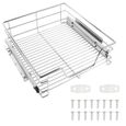 Mixmest 2pcs Tiroir Telescopique Tiroir De Cuisine Tiroir
