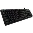 Clavier gamer - Filaire - Logitech G - G512 - Switchs GX Brown - AZERTY - Carbon-0