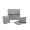 MAXI-COSI Sac à langer Modern Bag, avec matelas à langer et compartiment isotherme - Essential Grey-0