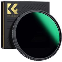 K&F Concept Filtre ND Variable 67mm ND32-512 sans Croix (5-9 Stops) Densité Neutre pour Objectif Appareil Photo DSLR Caméras
