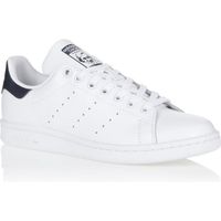 Sneakers - ADIDAS ORIGINALS - Stan Smith - Cuir - Lacets - Blanc/Bleu