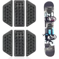 2 Lots De 6 Pièces Stomp Pad, Transparent Pad Snowboard Antidérapant Snowboard Grip Pad Pour Snowboard[u13]