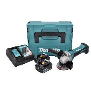 MEULEUSE Makita DGA 452 RGJ Meuleuse d'angle sans fil 18 V 