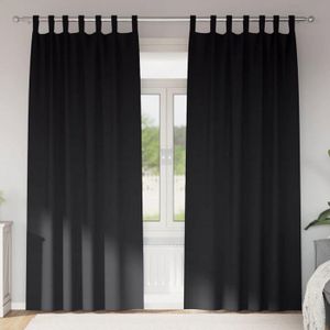 Paire de double rideaux 140x260 cm Beige - Maison