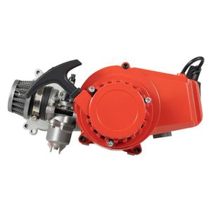 Moteur 49cc 2 Temps Pullstart Pour Pocket Bike, Dirt Bike, Quad - Complet Avec Carburateur Et Filtre Air