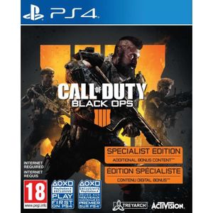 JEU PS4 Call Of Duty : Black Ops IIII - Edition Spécialist