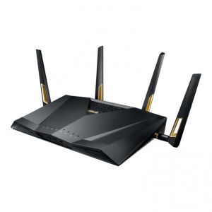 MODEM - ROUTEUR RÉSEAU, Routeur, Routeur mobile, Asus Wireless Router/ap Rt-ax88u ProASUS RT-AX88U. Bande Wi-Fi: Bi-bande (2,4 GHz / 5 GHz), Norme