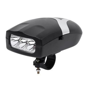 Tbest Lumi/ère Frontale de v/élo LED Phare Nuit Cyclisme s/écurit/é Lampe de Poche 3 Modes d/’/éclairage aliment/é par 3 x Piles AA Non Inclus