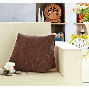 33 x 20 cm bleu Coussin triangulaire en style tha/ïlandais