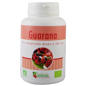 TONUS - VITALITÉ Guarana Bio 200 comprimés 400 mg