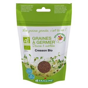 CACAHUÈTES FRUITS SECS Germline Graines à Germer Cresson Bio 100g