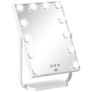 8L Maquillage Glacière avec LED Miroir Mini Réfrigérateur Portable Refroidisseur Voiture LED Miroir de Maquillage Congélateur Cosmétique pour Chambre Bureau Voiture 