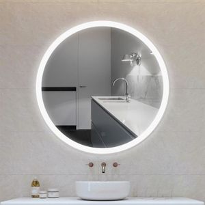 Miroir De Salle De Bain Avec Eclairage Achat Vente Miroir De