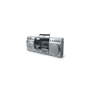 RADIO CD CASSETTE Muse M-380 Silver - Radio Portable - Mini-chaînes 
