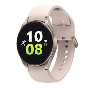 MONTRE CONNECTÉE RUMOCOVO Montre intelligente 1 pour Samsung Galaxy Watch 5 1 appel vocal HD tracker de fitness spo SILICAGEL GOLD