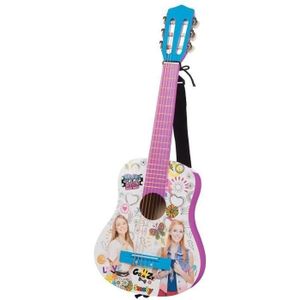 12che Guitare Enfant, 6 Cordes 23 Pouces Guitare en Bois pour Enfant,  Garçons et Filles 3 4 5 6 7 8 Ans : : Instruments de musique et  Sono