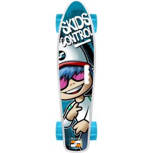 SKATEBOARD - LONGBOARD STAMP Skateboard 22 x 6 avec poignée Skids Control