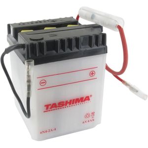 Batterie gel/agm 6V, 4,5A pour Lampe torche rechargeables, alarme. L: 70,  l: 48, H: 106mm, + à gauche. de chez au prix de 13