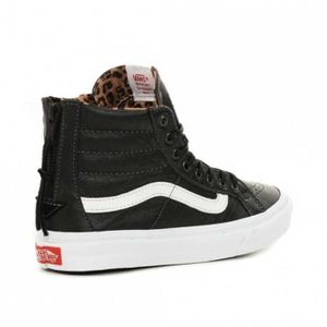 vans leopard montante
