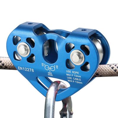 Lot de 2 poulies M25 pour cordes avec 1 roulement à billes, poulie de renvoi en