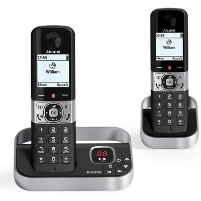 Téléphone fixe sans fil Gigaset A695 Duo - Blanc - Répertoire 100