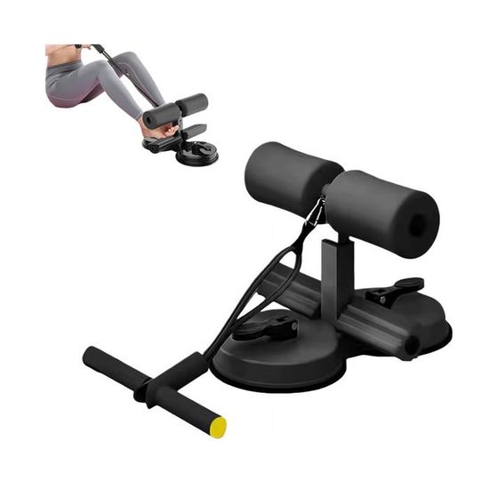 Barre D'assistance Abdos Avec Ventouses - Équipement Fitness Maison - Réglable 3 Hauteurs - Pour Taille, Jambes, Hanches - 9