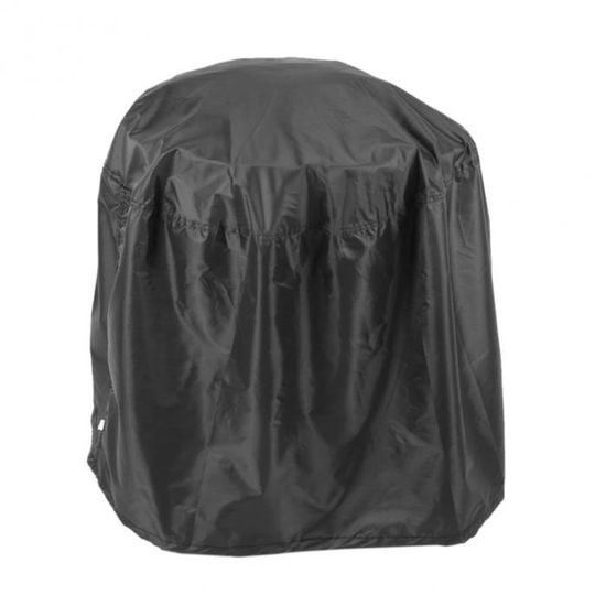 Housse De Barbecue Imperméable Polyester + PU - Taille 145x61x117 Cm - Cordon De Serrage Anti-vent - Protection Extérieure