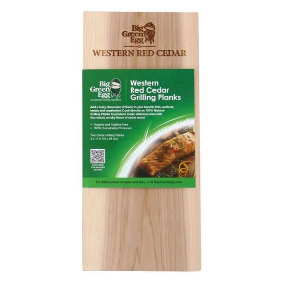 Planchettes en bois de cèdre Big Green Egg Accessoire de cuisine
