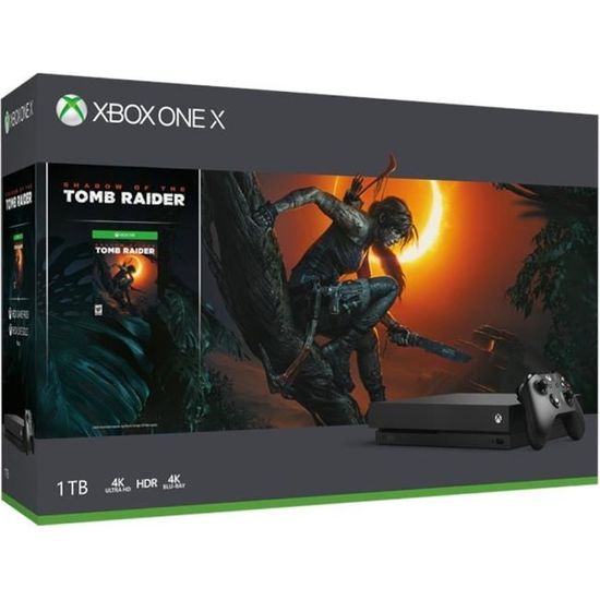 Xbox One X 1To Shadow of the Tomb Raider