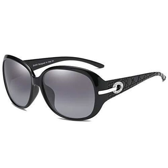 Duco Lunettes teintées classiques grands verres lunettes de soleil polarisées 100/% Protection UV 6214