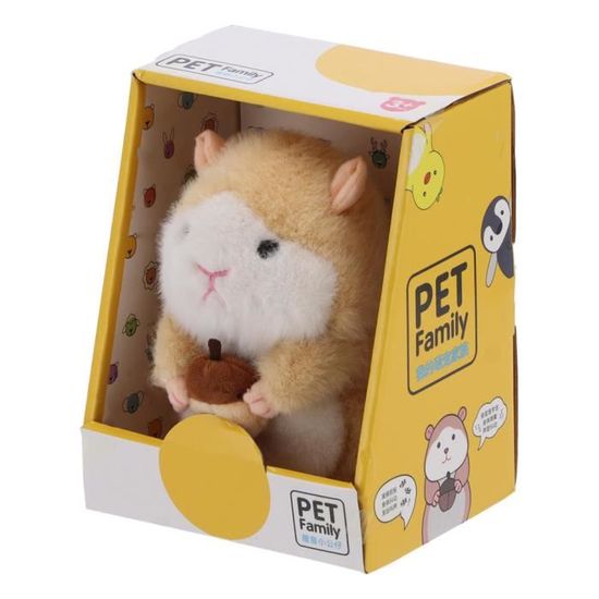 EBTOOLS Jouet de hamster électrique Hamster parlant en peluche jouet hamster  en peluche pour enfant jouet éducatif interactif pour - Cdiscount