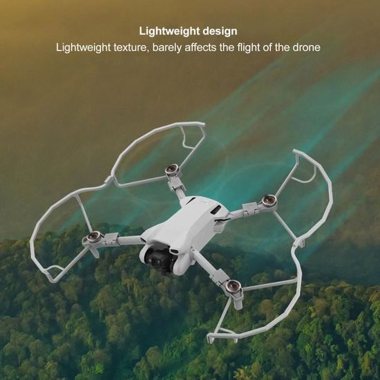 ZJRXM Protecteur D'Hélice Pour DJI Tello Drone, 4 Pièces/Set