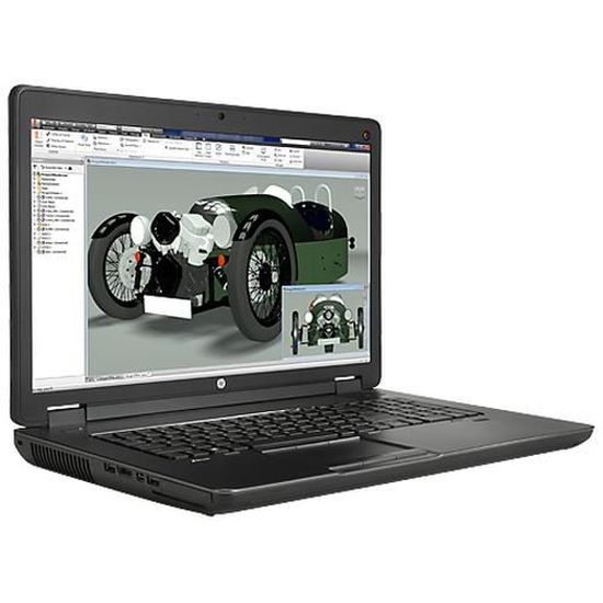 HP ZBook Station de travail mobile ZBook 17 G2, Intel® Core™ i5 de 4<sup>eme<-sup> génération, 2,9 GHz, 43,9 cm (17.