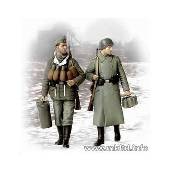 Lot Britains 6 Soldats Seconde Guerre – 3 Allemands + 3 Américains – échelle 1/32 (60mm)