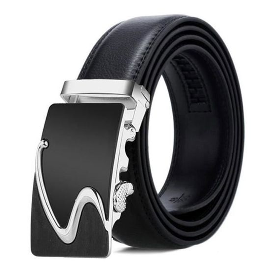Ceinture En Nylon Grande Taille Pour Homme - Boucle Auto-Ajustable 120-170 Cm - Côté Tactique Extérieur - Couleurs Camouflage & Unies