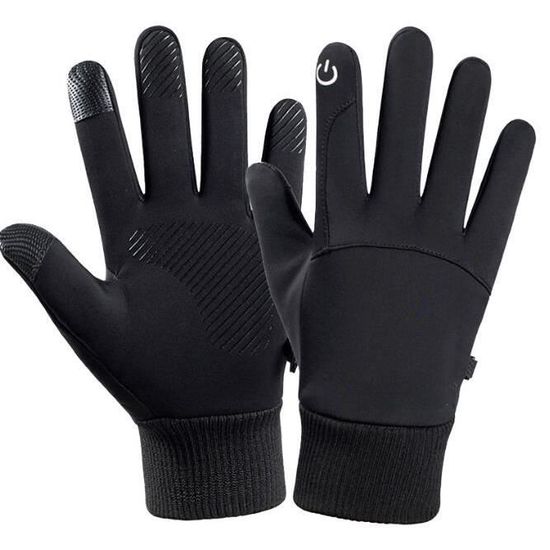 Gants D'hiver Chauffants Origem Homme Femme - Isolation 3M Thinsulate, Imperméables, Tactiles - Pour Ski, Moto, Vélo, Course à Pied