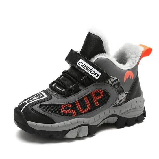 Baskets Diesel Pour Enfants En Daim Bordeaux - Taille EU 26 - Occasion - Semelle En Caoutchouc