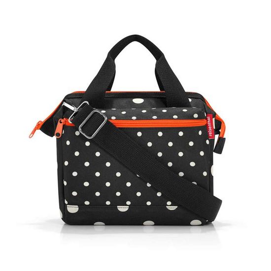 reisenthel allrounder R - 2-en 1 sac à dos et cabas pratique pour les voyages, 3 compartiments & 1 zippé à l'intérieur, 2 & 1 zippé à l'extérieur, 2 poignées, bandoulière, en black