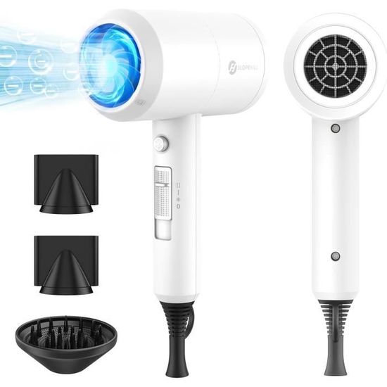 Sèche-cheveux Professionnel 2000W Silencieux - Sèche Les Cheveux En 3 à 5 Minutes